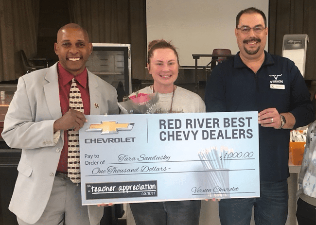 Red River Chevrolet Dealers Teacher Appreciation Contest North Texas