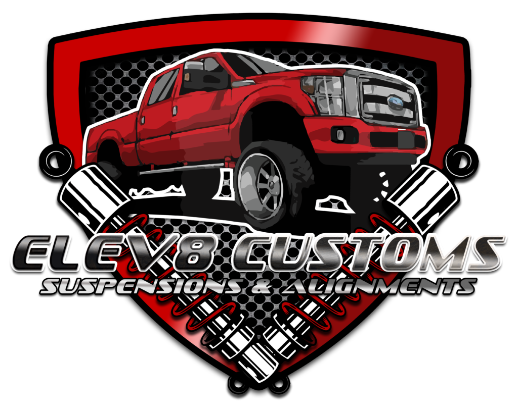 Logo Designing & Branding for Elev8 Customs Suspension and Alignment